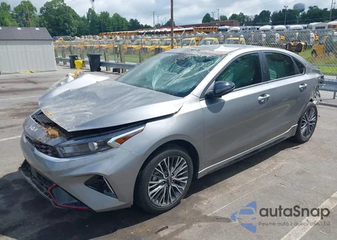 2024 Kia Forte Gt-Line из США, поврежденный, VIN 3KPF54AD4RE814452